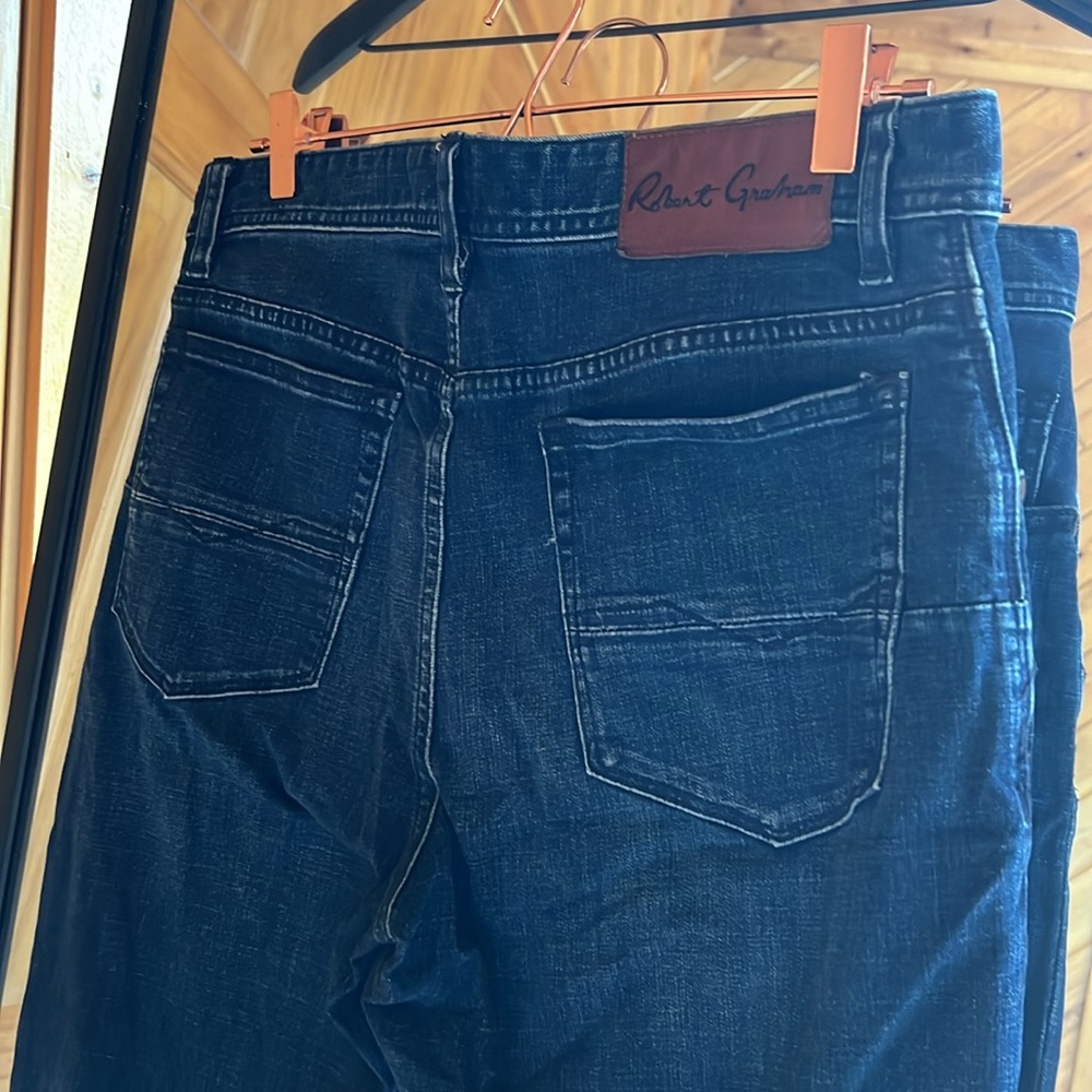 Robert Graham Slim Straight Jeans 32x34
